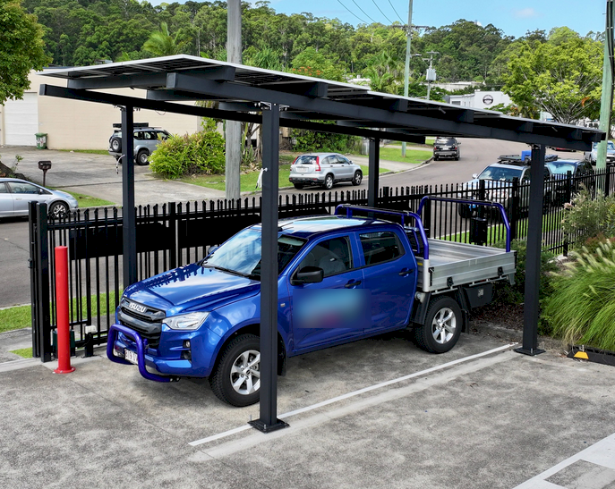 Vela Solar Carport Modular Design (Single)