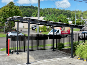 Vela Solar Carport Modular Design (Single)