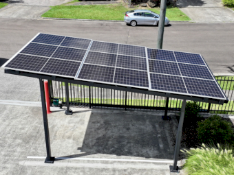 Vela Solar Carport Modular Design (Single)