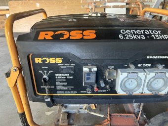 Ross 6.25 KVA Generator