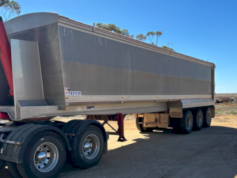 2017 Freightliner Coronado 114 Prime Mover with 2019 Tefco TOA Tipper Trailer