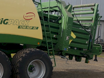 2016 Krone 1290 HDP HI SPEED Cutter Baler