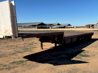 1992 Krueger Drop Deck Trailer
