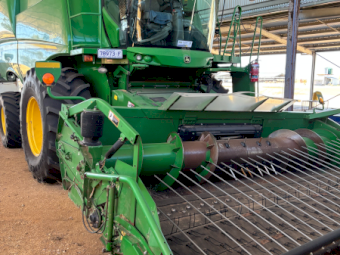 2012 John Deere S660 Header with Fronts x 3