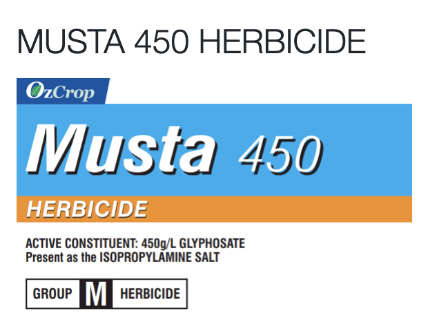 Musta Glyphosate 450 Shuttles