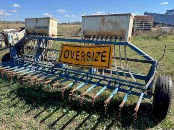 Davimac 20 run Pasture Seeder