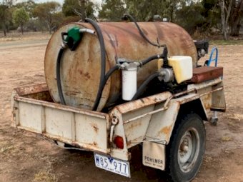 900L Fuel Tank and ProAir Air Compressor