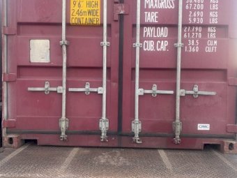 20'High Cube Shipping Container