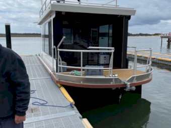 Clever Designed Custom Built House Boat