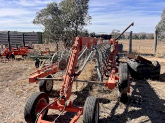 Schinckel 16 Wheel Rake