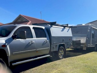 2012 Chevi  Silverado Truck with 2008 Kedron Topender Caravan