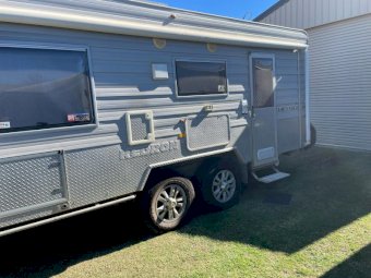 2012 Chevi  Silverado Truck with 2008 Kedron Topender Caravan