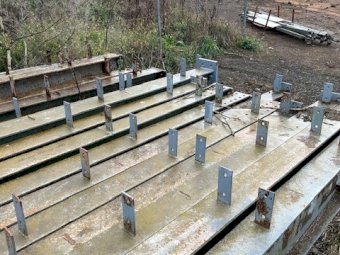 56Mtr X 25Mtr Shed Frame