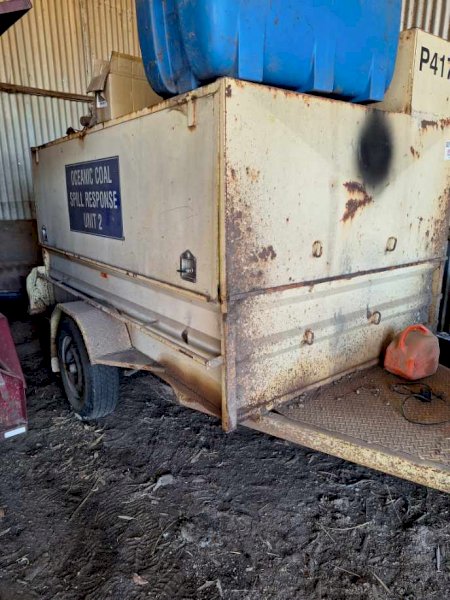 Enclosed Tradies Tool Trailer