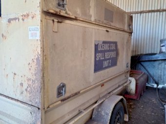Enclosed Tradies Tool Trailer