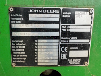2019 John Deere 6155M Tractor with Loader