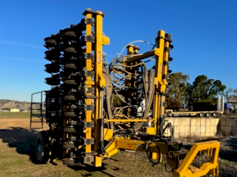 2018 Serafin Ultisow NF7036 Seeder with Gason 1230IM Air Cart and SSB