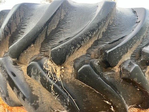 2 X Firestone 800/65R32 Tyres And Rims