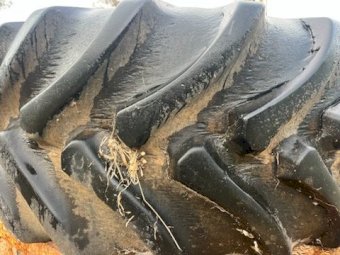 2 X Firestone 800/65R32 Tyres And Rims