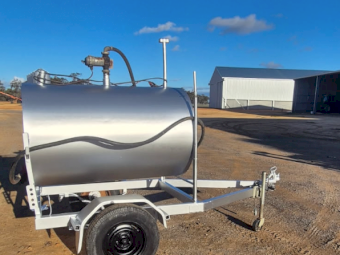 Custom Made 1000L Diesel Fuel Trailer