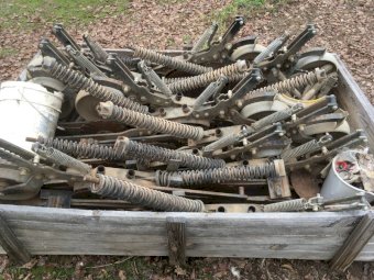 Complete Undercarriage for Duncan Enviro Drill Triple Disc