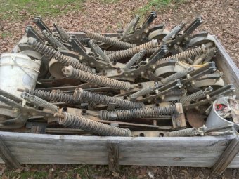 Complete Undercarriage for Duncan Enviro Drill Triple Disc