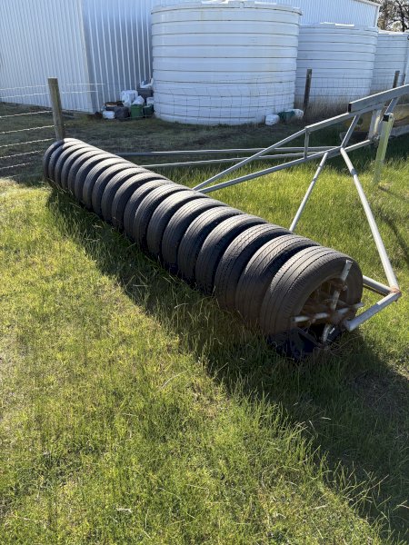 3.5m Rubber Tyre Roller