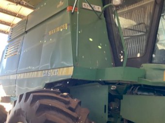 John Deere CTS II Header with 36ft Draper Front and Trailer