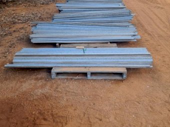 Pine Posts, Trellis Link Angle and Structural Anchors