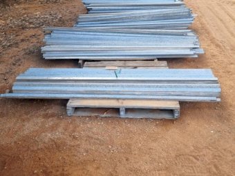 Pine Posts, Trellis Link Angle and Structural Anchors