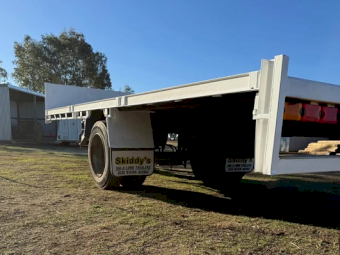 2011 Tag-A-Long Flat Deck Trailer