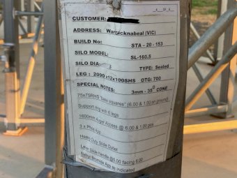 2021 Nelson SL 160 Silos x 12