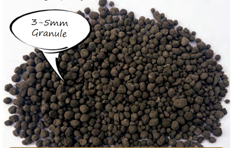 Vermi Granule - Granulated worm castings - 3-5mm granule