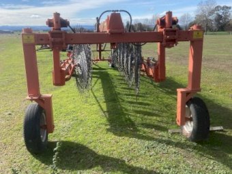 Schinckel 16 wheel hay rake