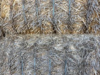 Header Trailed Wheaten Straw