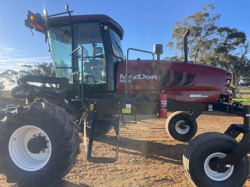 2018 Macdon M205 Windrower with R85 Mower Conditioner