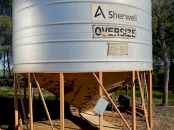 2009 Sherwell 34MT Field Bin With Auger
