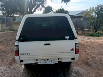 2002 Holden Rodeo 4x4 Dual Cab Ute