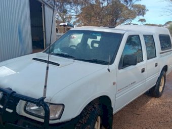 2002 Holden Rodeo 4x4 Dual Cab Ute