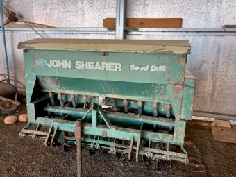 John Shearer 10 Row Disc Seed Drill