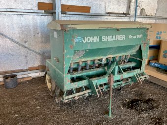 John Shearer 10 Row Disc Seed Drill