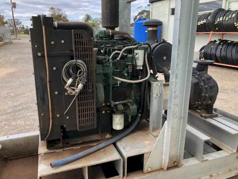 Lister Petter Diesel Motor And Centrifugal Pump