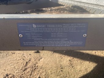 2021 Tipper Tandem Axle Trailer