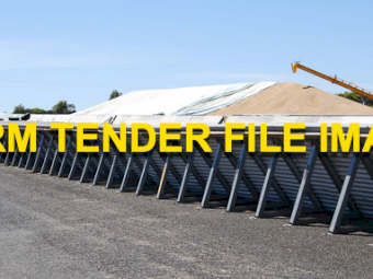 1000 tonne Ahrens Grain Bunker