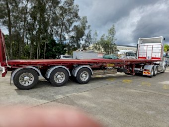 1995 Lusty Convertable Tipper Trailer