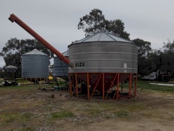 Sherwell 31 tonne PTO Field Bin