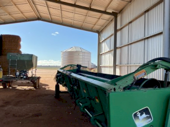 John Deere 930F Flex Front