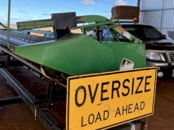 John Deere 930F Flex Front