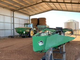 John Deere 930F Flex Front