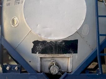 17500 L Stainless Steel Tank On Trailer